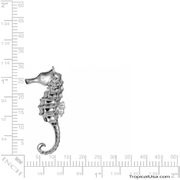 Sterling Silver Seahorse Playful Pendant Hawaii