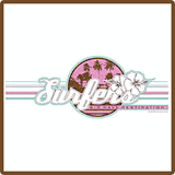 Surfers~Flowers Tees