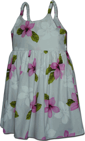 Toddlers Hawaiian Dresses Pink Plumerias Toddlers Hawaiian Dresses Pink Plumerias