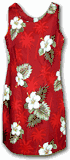 Tropical Clothing (Red) Hibiscus Islands Dress