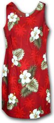 Tropical Clothing (Red) Hibiscus Islands Dress