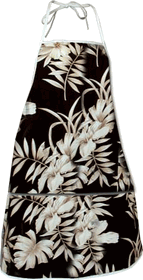 Tropical Moments Black Hawaiian Aprons Tropical Moments Black Hawaiian Aprons