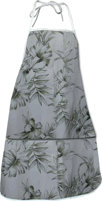 Tropical Moments Cream Hawaiian Aprons Tropical Moments Cream Hawaiian Aprons