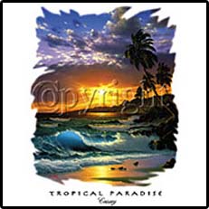 Tropical Paradise Adult Tees