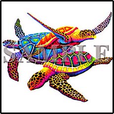 Turtles Trio Adult T-Shirts