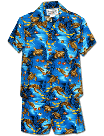 Under the Seas Boys outfit 3880Blue