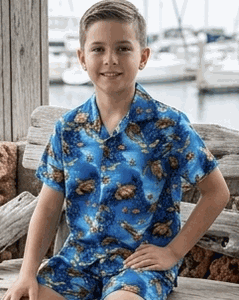 Under the Seas Boys outfit 3880Blue