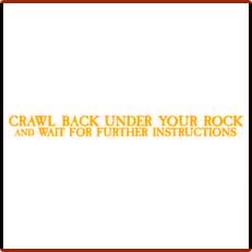 Under Your Rock Fun Tees