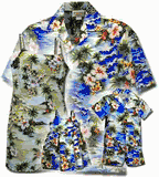 Waikiki Beach Family Matching Aloha Wear