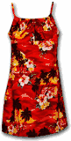 Waikiki Sunset Girls Red Spaghetti Dress Waikiki Sunset Girls Red Spaghetti Dress