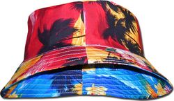 Waikiki Sunset Youth Reversible Hawaiian Hats