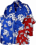White Hibiscus Familiy Matching Hawaiian Apparel