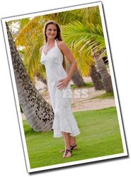 White Sundresses Forever Hibiscus Wedding Hawaii Clothing