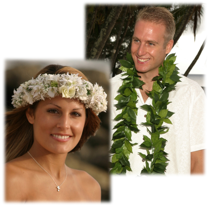 Hawaiian Wedding Leis, Silk Flowers and Leis, and Foam Flowers