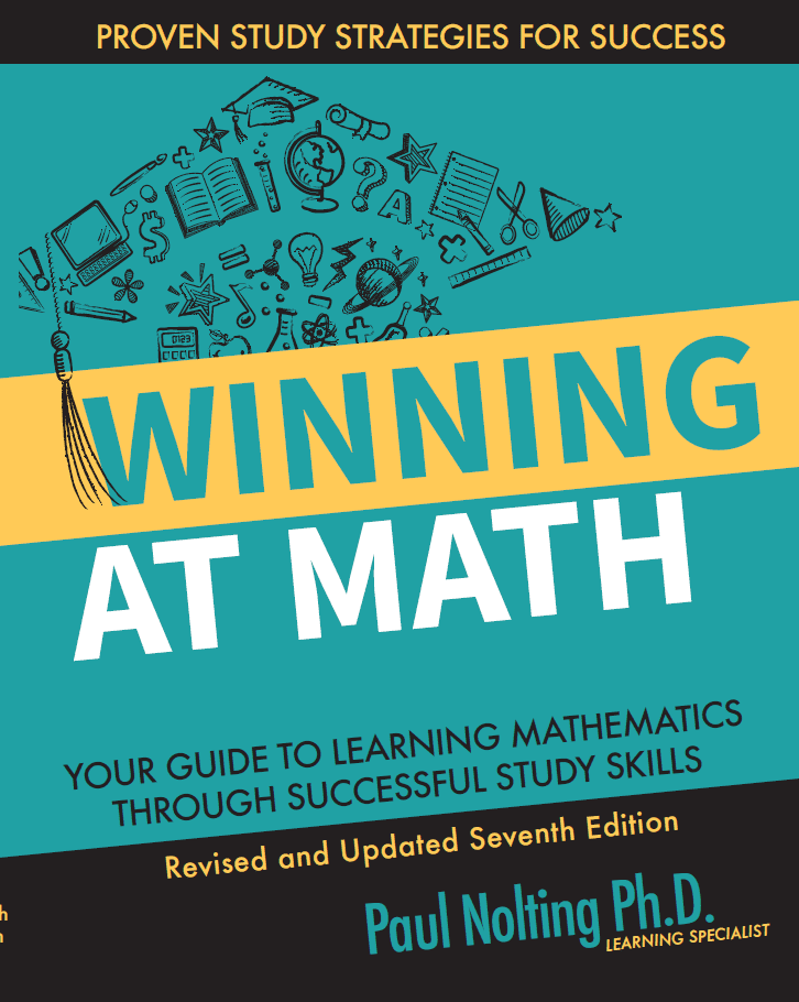 Winning at math 7th edition textbook by dr paul nolting