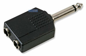 1/4 JackY  Splitter (allows for two call cords on single jack),1/4 Jack Y Splitter (allows for two call cords on single jack)