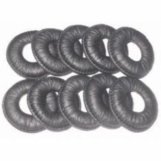 10-pack King Size Leatherette ear cushions (GN9125 Duo/BIZ1900/GN2000 Series/BIZ1500)