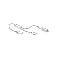 27019-03 Plantronics Y Adapter Trainer Cord
