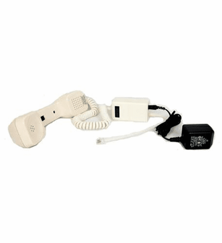 50805.007 Clarity W6-UNI-K-10-NC Amplified (Universal K Style Handset with NC, Pearl)
