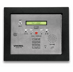 ADA Multi-Tenant Entry System with Voice/LCD Assist (Flush)