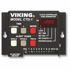 Add Time Controlled Alert Tones and Emergency Signals to your Paging System