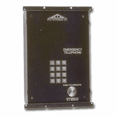 Allen Tel Emergency Phone with Outlet Box Less Frame