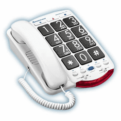 Ameriphone JV35 Amplified Phone for Vision & Hearing Impairment