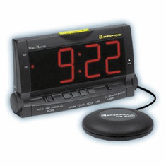 Ameriphone Wake Assure Extra Loud Alarm Clock & Bed Shaker