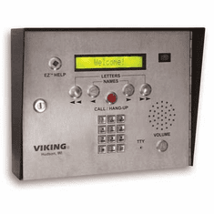 Apartment Entry System with Accessibility Features and Color Video
