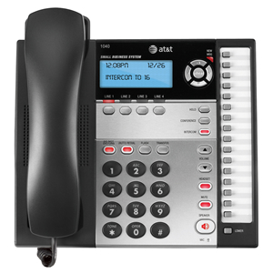 AT&T 1040 4-Line Basic Expandable Corded Telephone