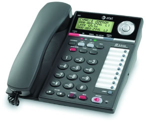 AT&T 993 2-Line Corded Speakerphone with Caller ID