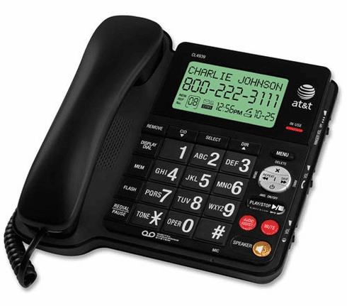 AT&T CL4939 corded phone