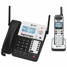 AT&T-SB67138 SynJ 4-Line Corded/Cordless SMB
