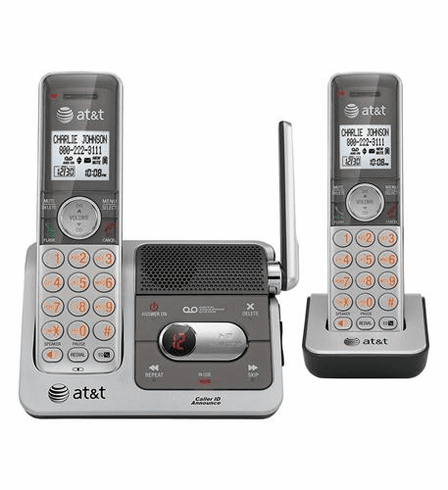 ATT-CL82201 DECT 6.0 digital dual handset answering