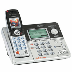 ATT-EP5632 5.8GHz Bluetooth Enabled Expandable Cordless System with Digital Answering Machine