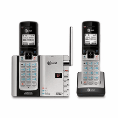 ATT-TL92273 DECT6.0 Dual Handset Connect to Cell with Bluetooth