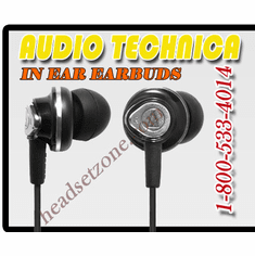 AUDIO TECHNICA IN AIR EARBUDS & HEADPHONES