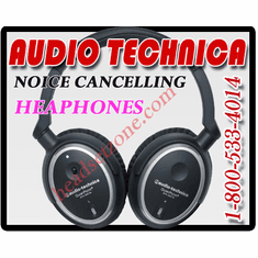 AUDIO TECHNICA NOICE CANCELLING HEAPHONES
