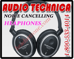 AUDIO TECHNICA NOICE CANCELLING HEAPHONES