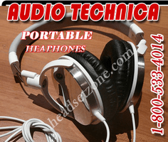 AUDIO TECHNICA PORTABLE HEADPHONES