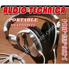 AUDIO TECHNICA PORTABLE HEADPHONES
