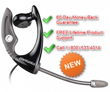 Award Winning Plantronics MX500-C Black Mobile Headset