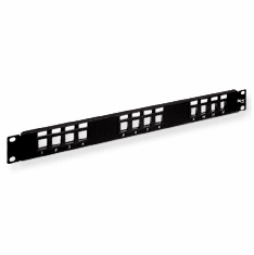 Blank Patch Panel, 12 Port, Flush Mount by ICC