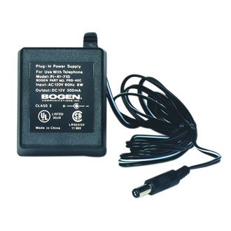Bogen PRS40C Paging Devices Power Supplies