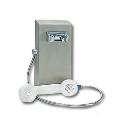 Ceeco Stainless Steel Wall Phone with Automatic Dialer
