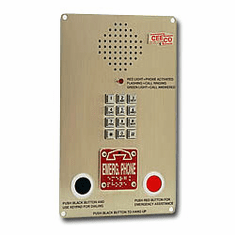 Ceeco Vandal Resistant Stainless Panel Emergency Speakerphone