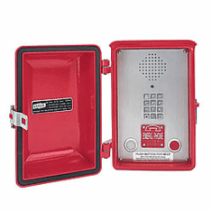 Ceeco Weatherproof Emergency Speakerphone with Chrome Tone Dial Pad