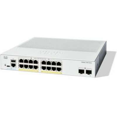 Cisco Systems Cat 1300 16-Port Ge PoE 2X1G