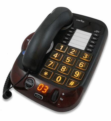 CLARITY-ALTO 54005.001 Digital, Loud, Big button speaker