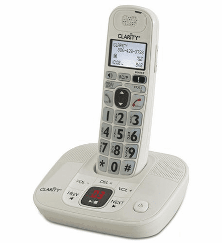 CLARITY-D712 (53172.000) Amplified Low Vision Cordless w/ Answer